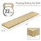Sorbus Floating Shelves for Wall - 2 Extra Long Floating Shelves - 47 x 9.25 Inch Wall Mounted Floating Shelves for Wall